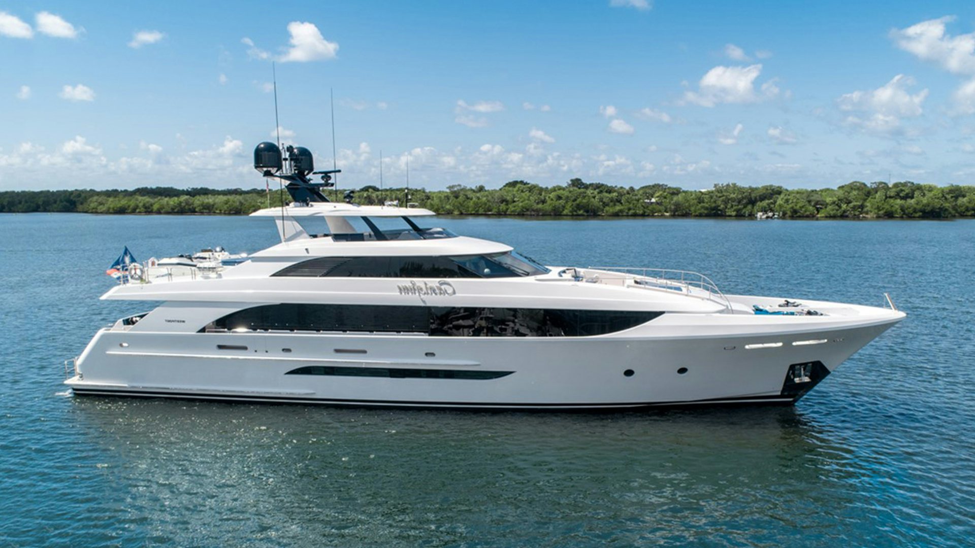 125-foot (38.1m) Westport yacht for sale CASTLEFINN