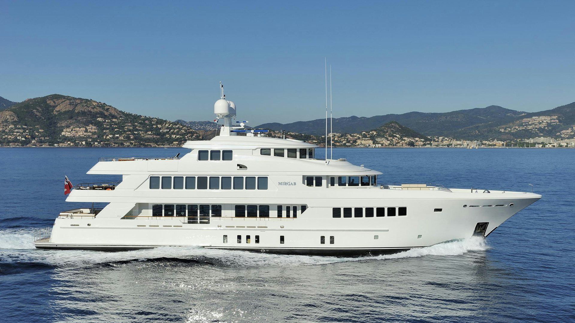 160&#039; (48.77m) Hakvoort superyacht MIRGAB VI