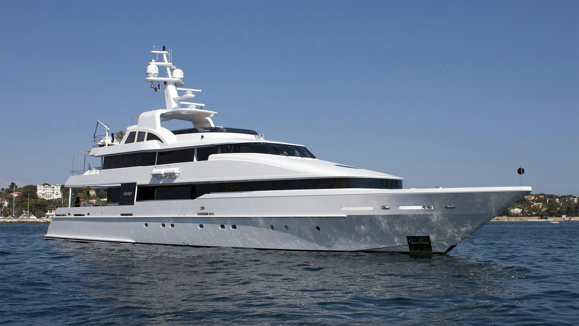 139-foot (42.43m) Heesen charter yacht LIFE SAGA profile in the West Mediterranean
