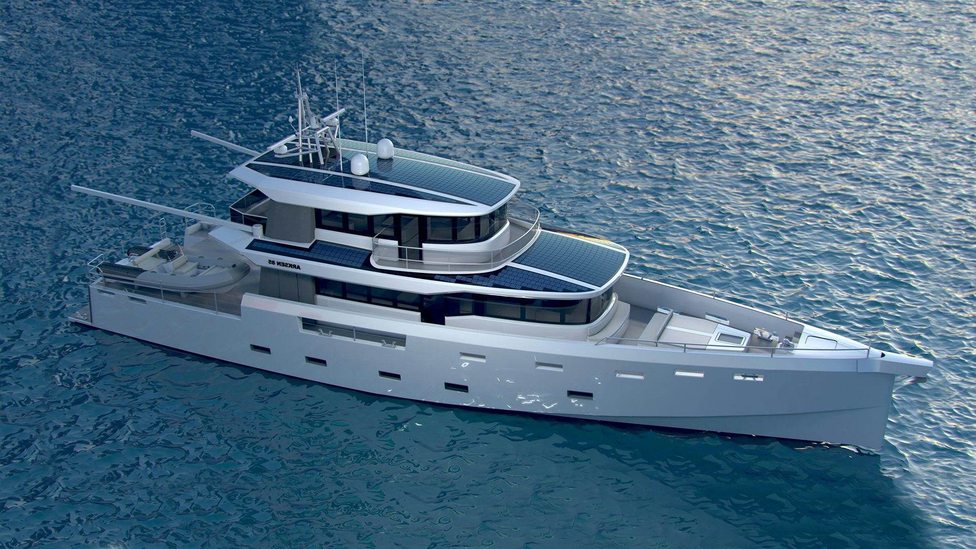 85&#039; (25.9m) Arksen motor yacht PROJECT OCEAN