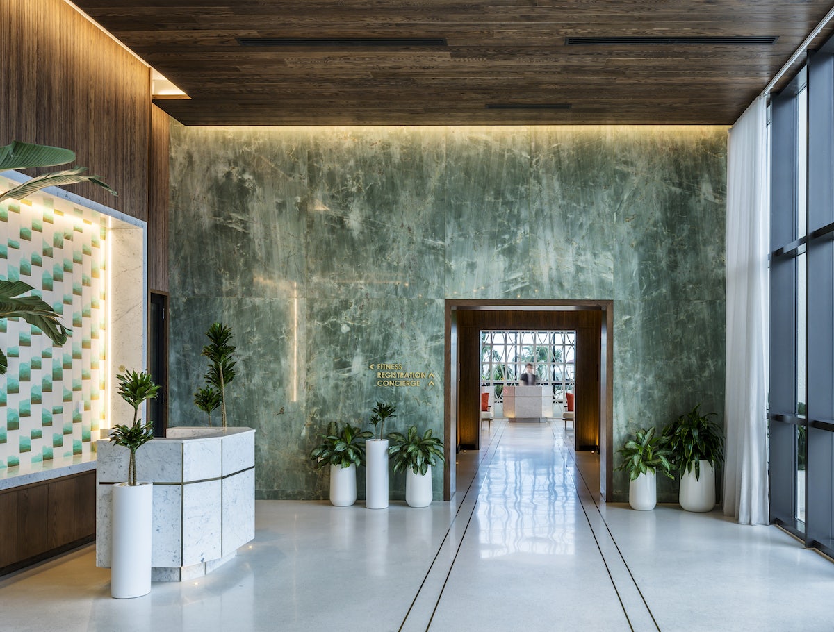 The Dalmar Lobby Interior