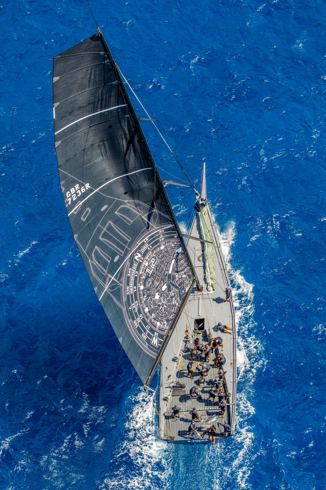 Sailing yacht