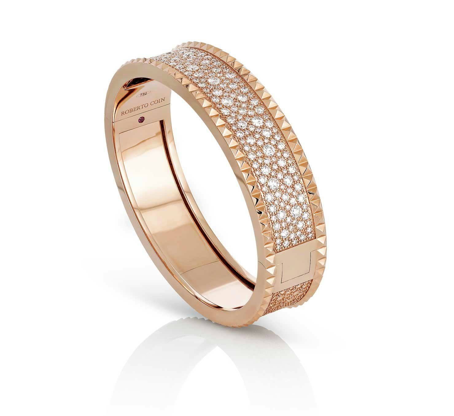 Roberto Coin Rock & Diamonds Bangle