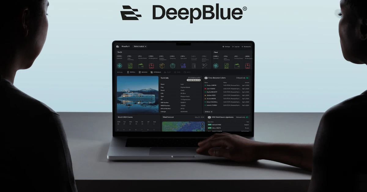 Tracking Deep Blue DeepBlue and the Systems Behind Seamless Yachting