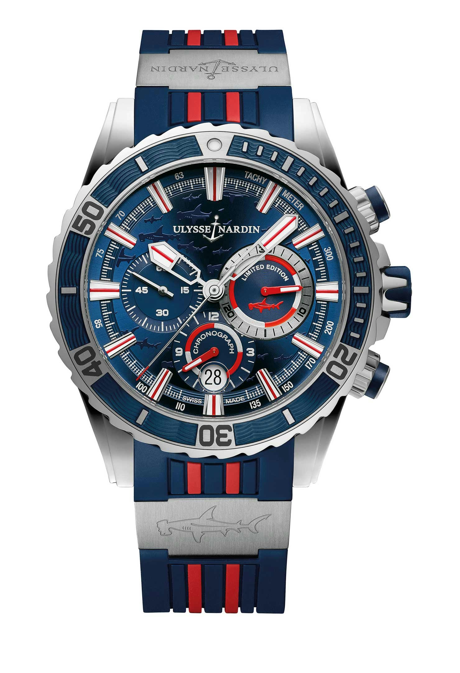 Diver Chronograph Hammerhead Shark Watch