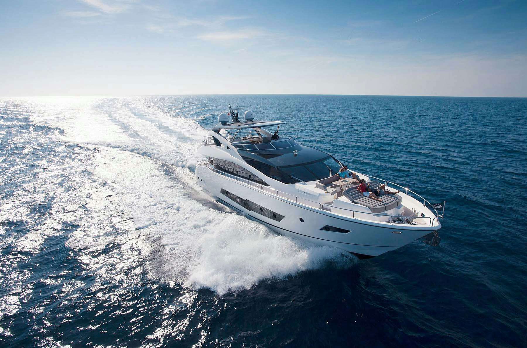 INSOMNIA Sunseeker yacht for charter crusing