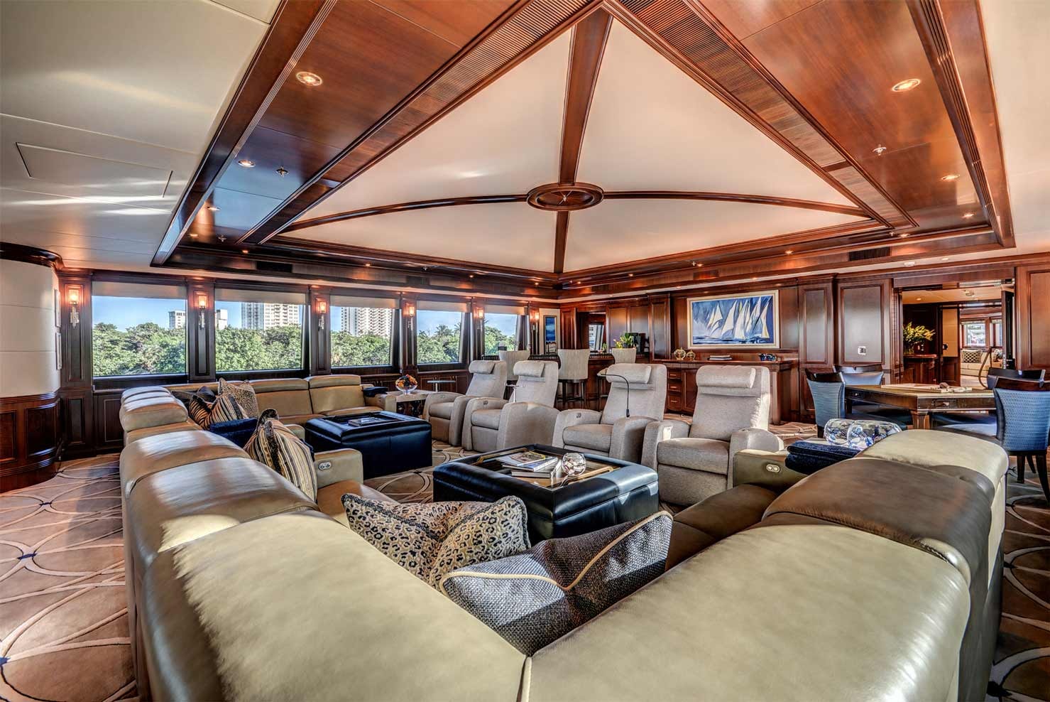 Superyacht Sovereign Interior