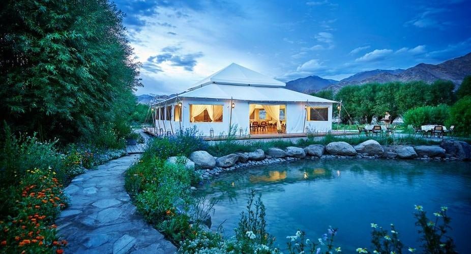 Chamba camp Thiksey tent