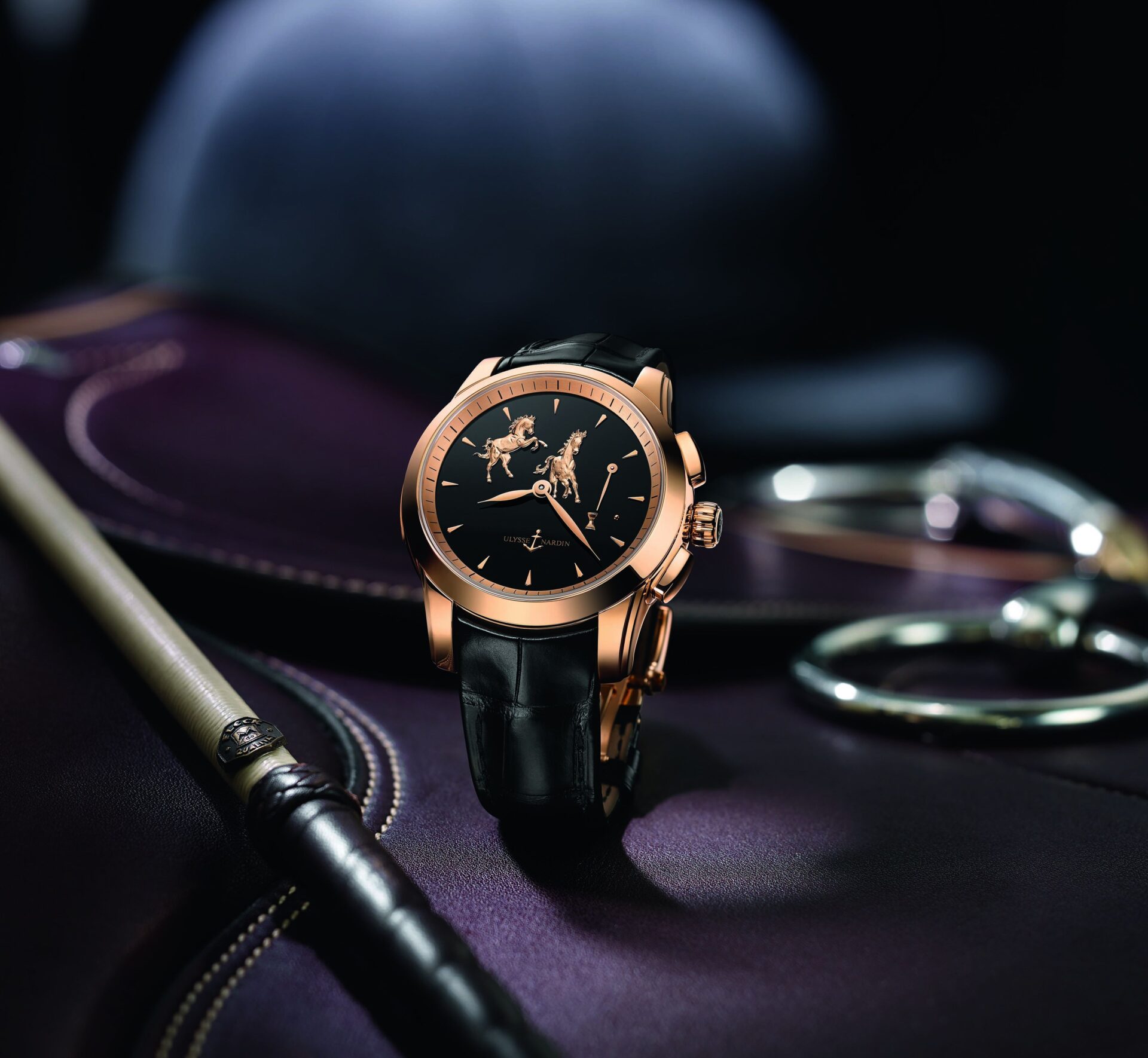 ULYSSE NARDIN LUXURY HOURSTRIKER HORSE WATCH