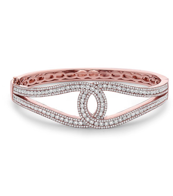 Charles Krypell 18-karat rose gold bracelet