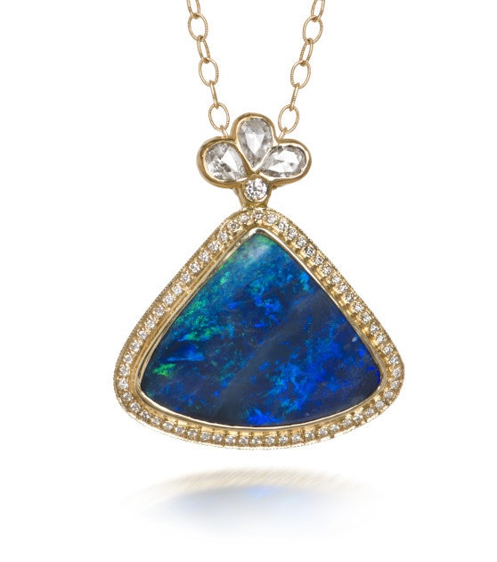Just Jules Opal Pendant