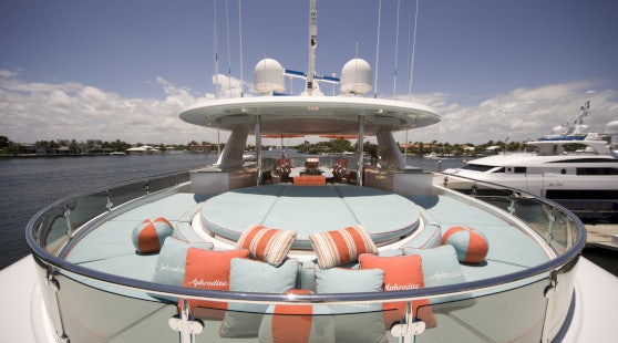 Westport superyacht APHRODITE sundeck