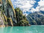 superyacht in alaska