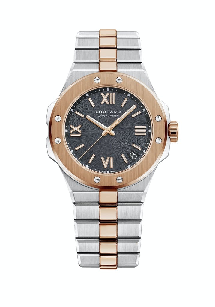 Chopard Alpine Eagle watch in gold and silver