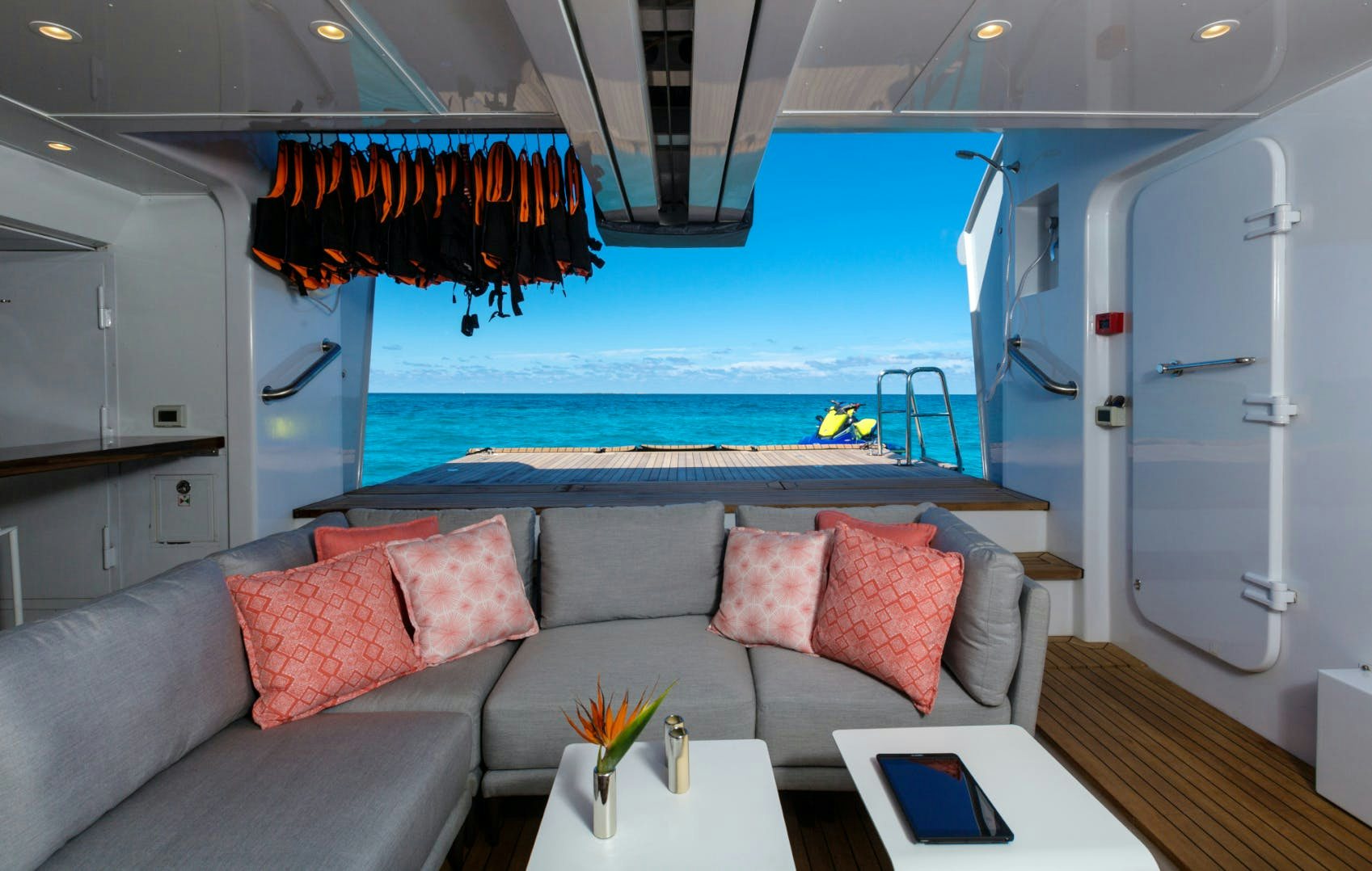 Charter Yacht BACA Beach Club