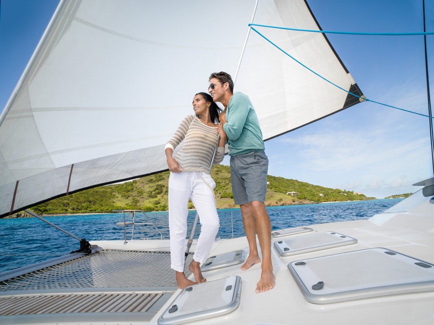 Couple on a Sailboat