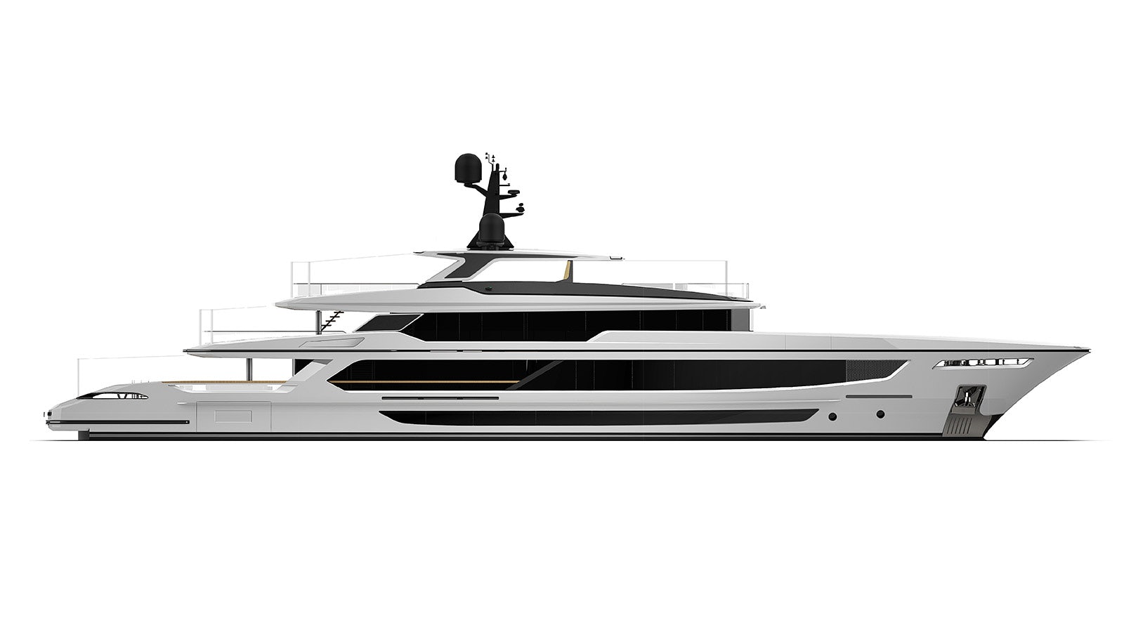 Baglietto 52 model rendering