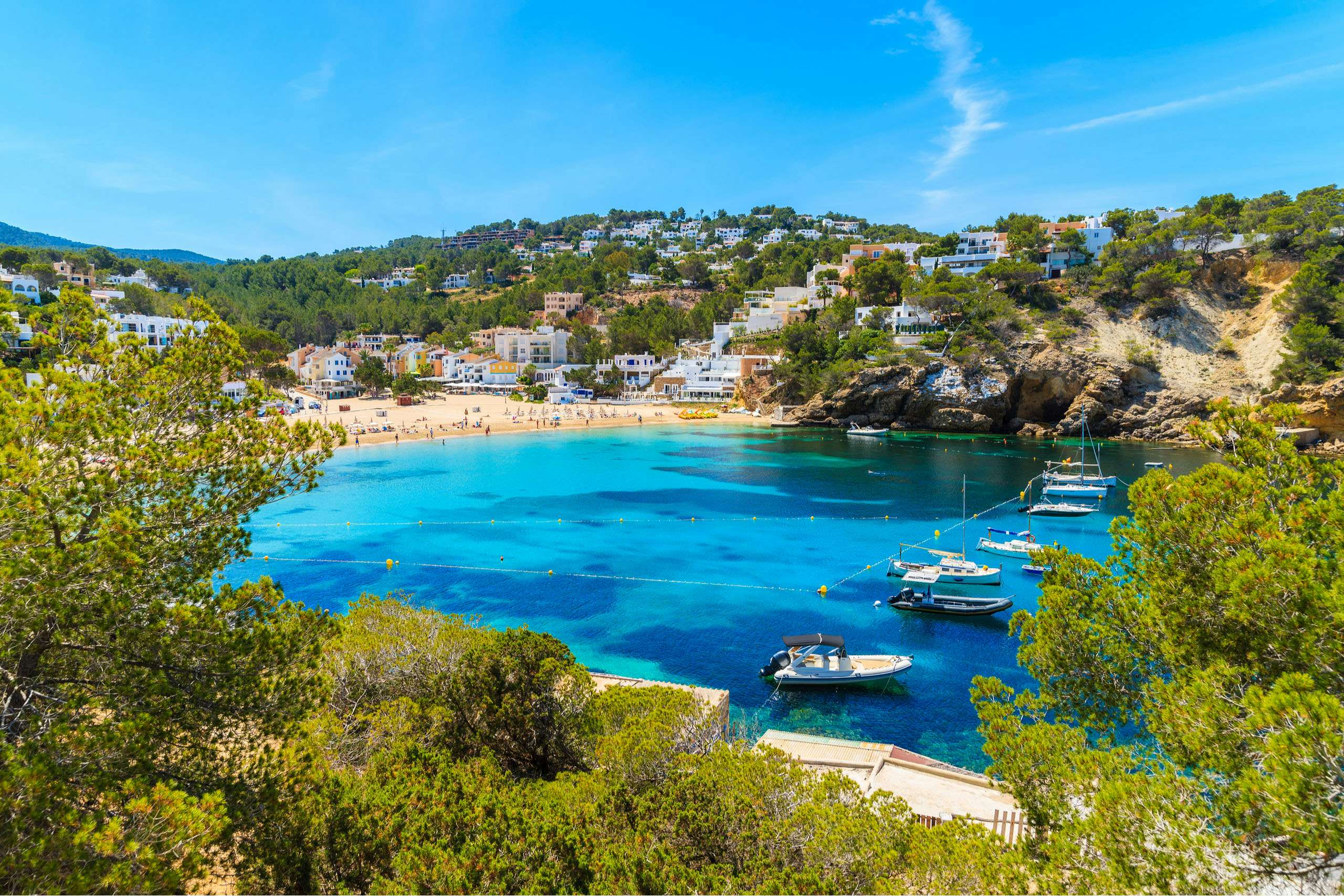 Ibiza Crewed Yacht Charter - Turquoise bay in the wild | Yacht Charter Vacations | Superyacht Rentals | N&J