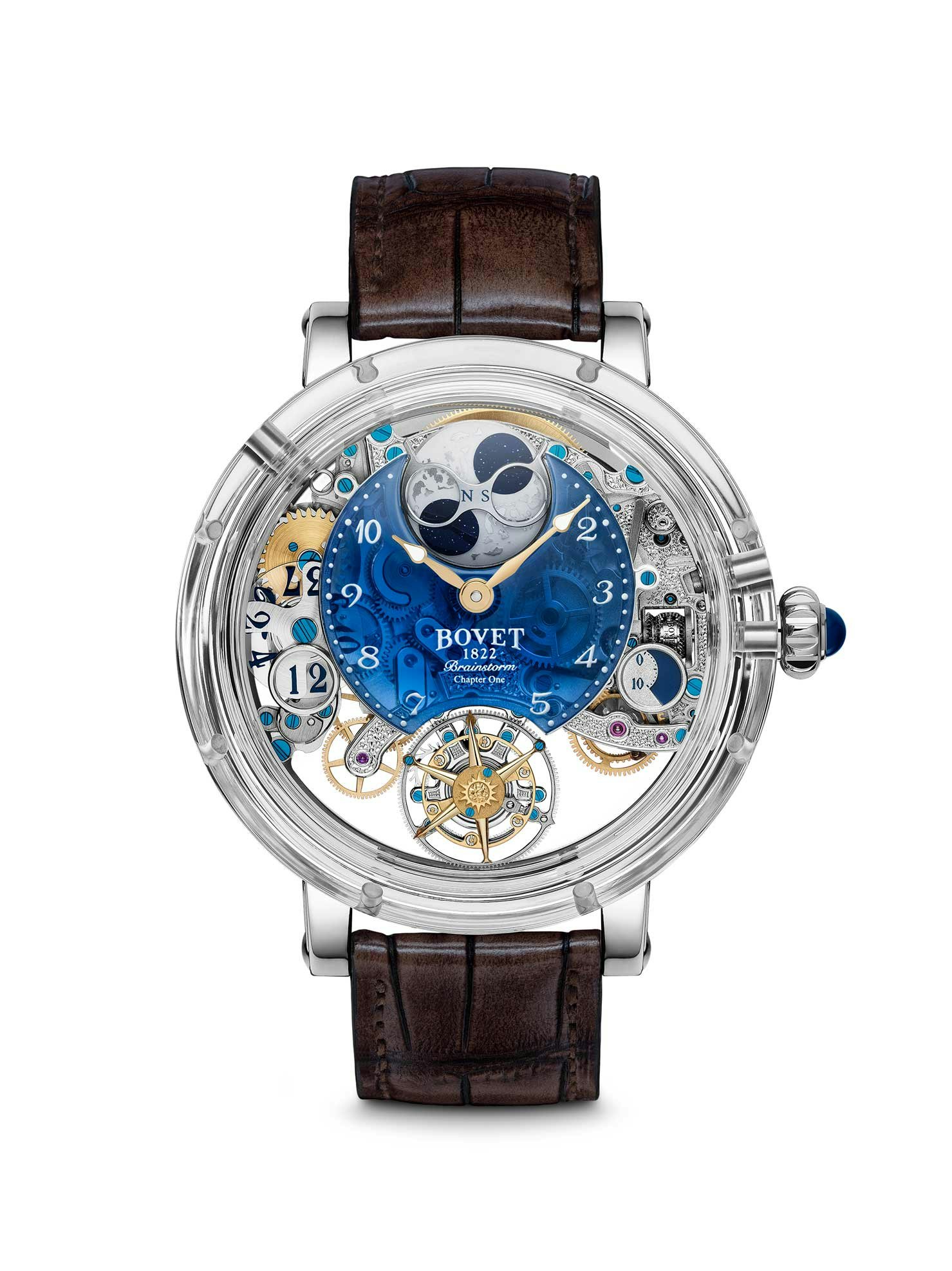 Bovet brown and blue