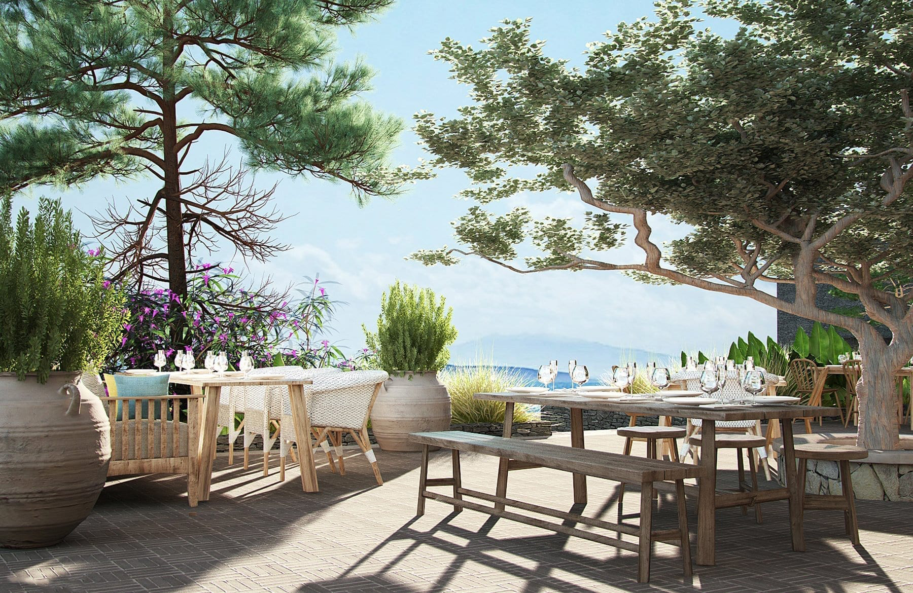 Brava Turkey terrace