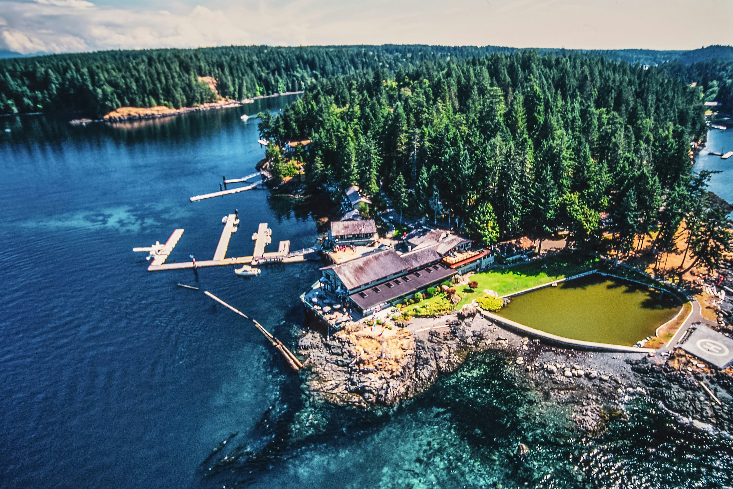 Quadra Island Yacht Rental - Aerial,Image,Of,Quadra,Island,,Bc,,Canada Quadra Island Yacht Rental - Aerial image of Quadra Island, BC, Canada