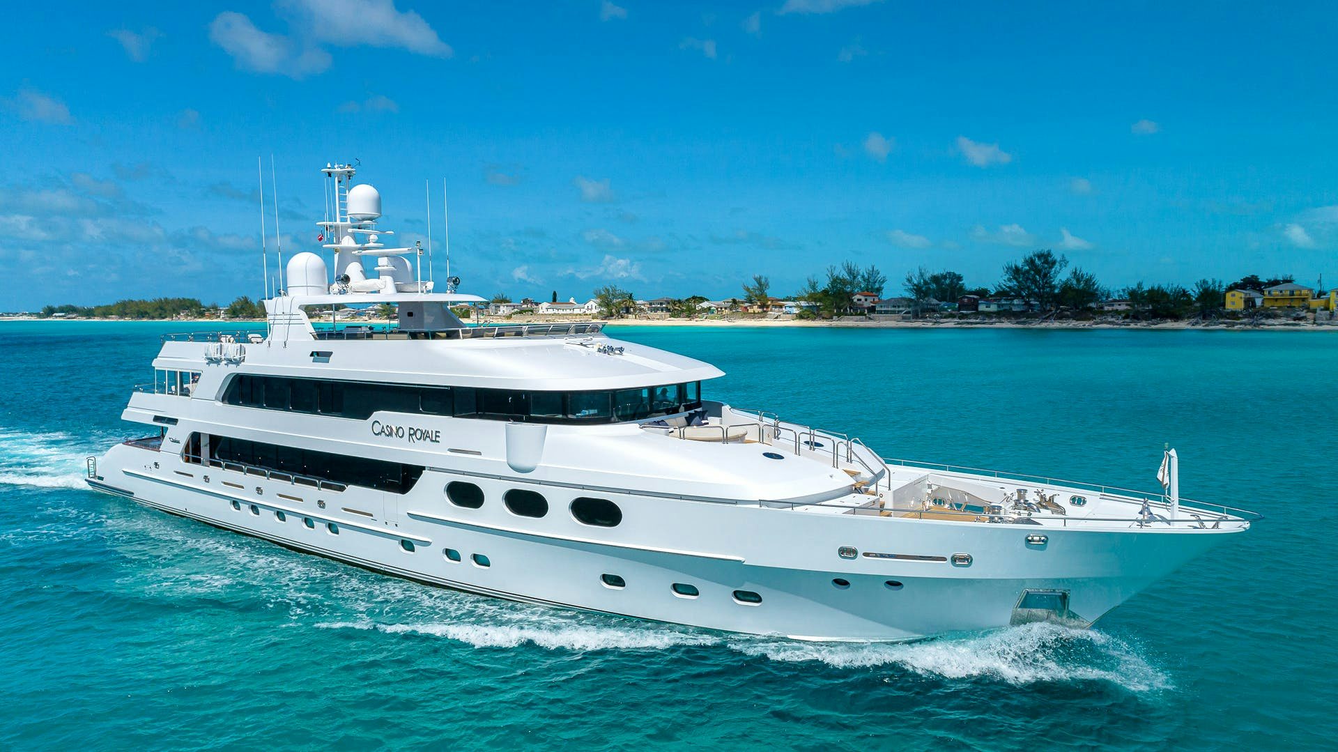 163&#039; (49.68m) Christensen yacht for charter CASINO ROYALE