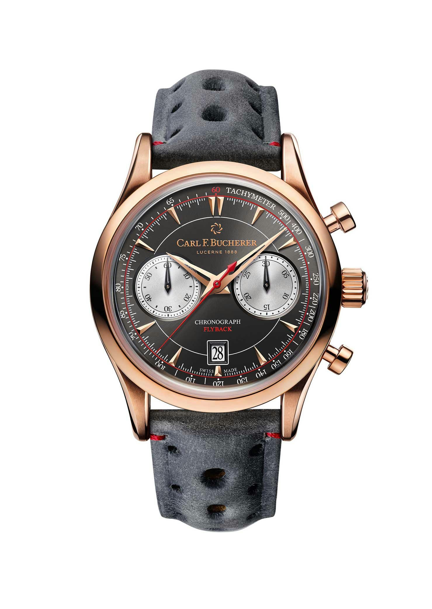 Carl-F-Bucherer gold and black