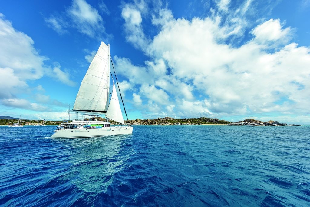 BVI Sailboat