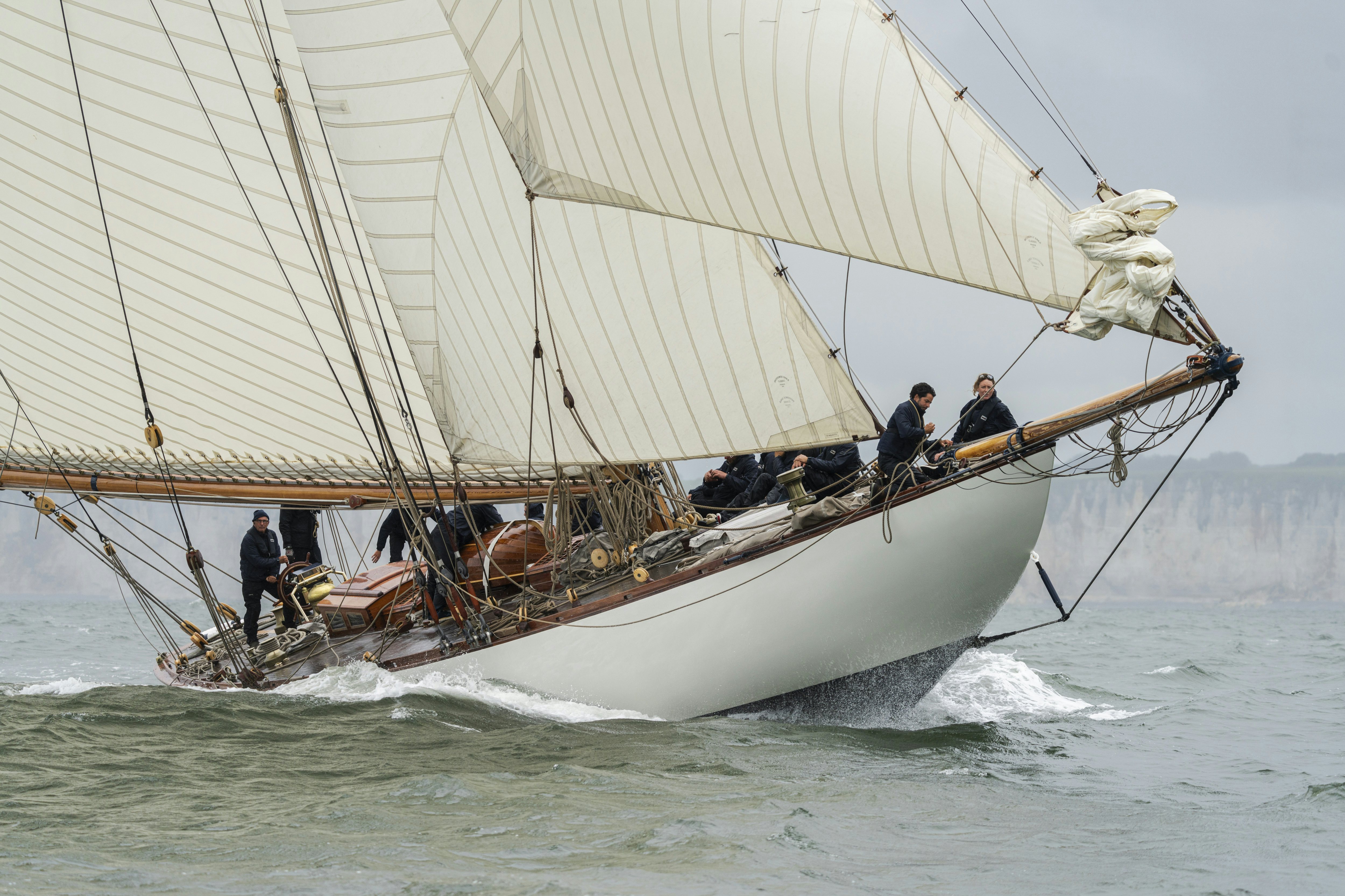 Mariquita, Richard Mille Cup regatta, sailing classic events, between Falmouth and Le Havre from June 2nd to 15th 2024 - Photo: Eloi Stichelbaut / DPPI