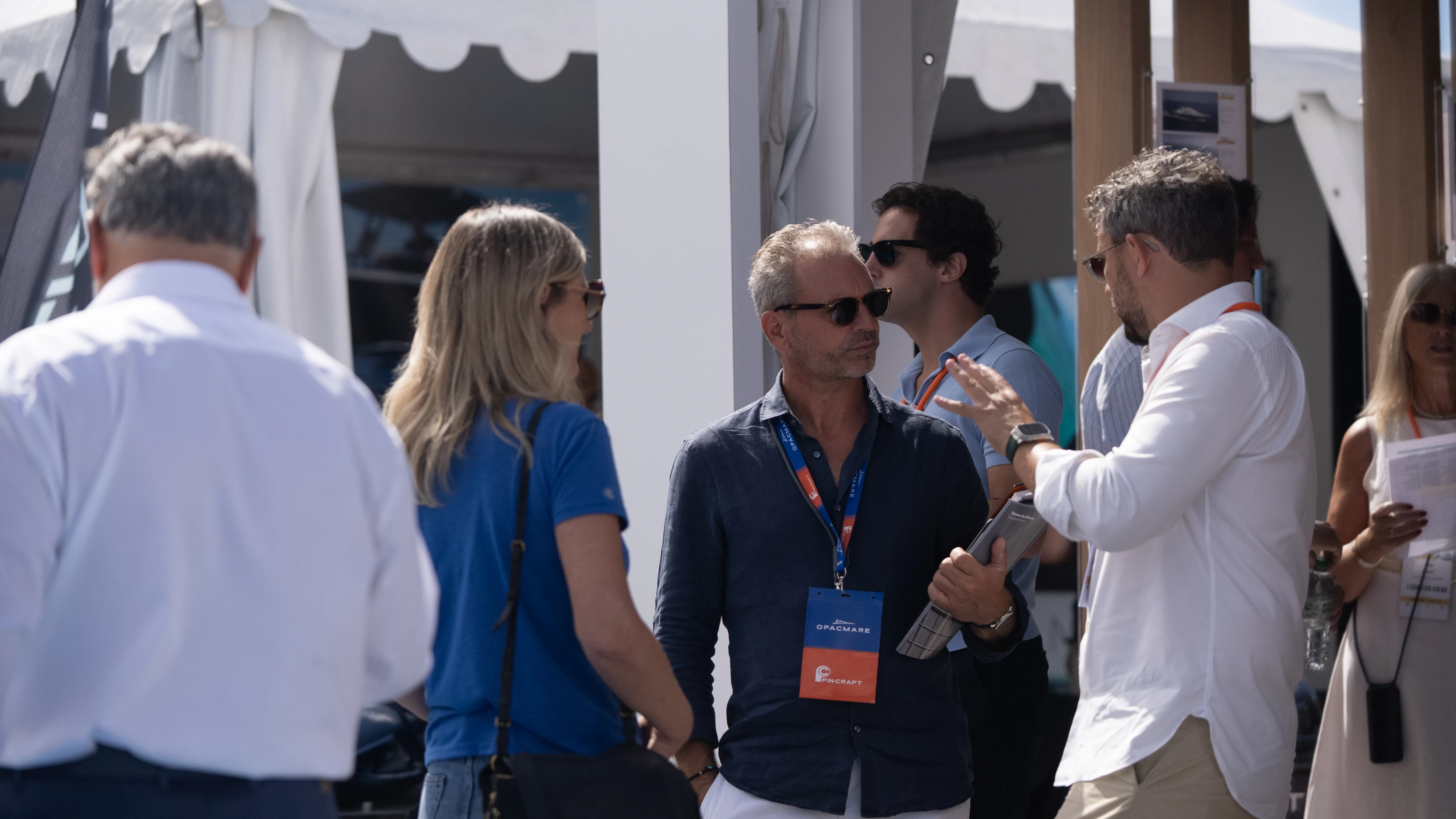 N&J team & clients at the 2026 cannes yachting festival