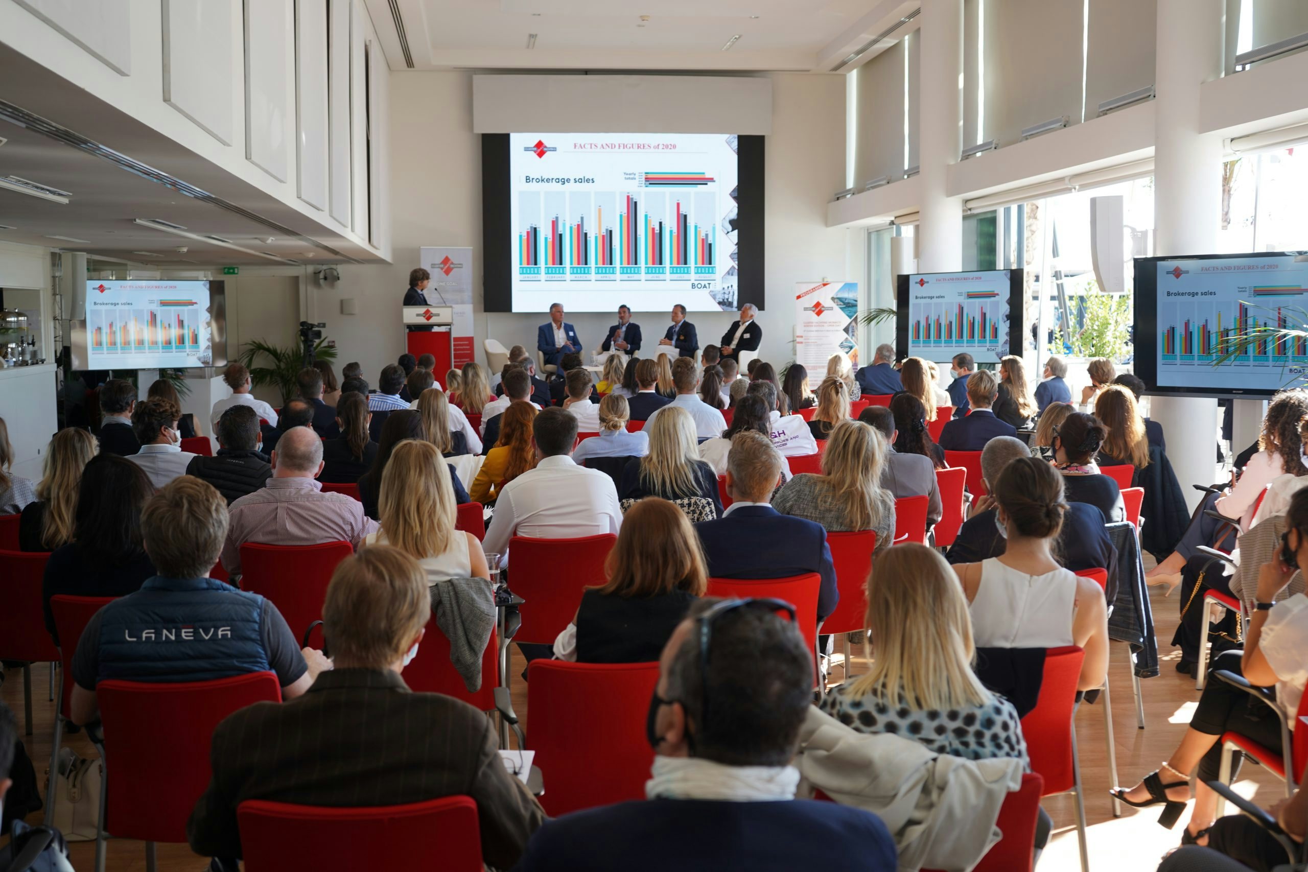 Cluster Yachting Monaco - Open Day, Opening Session with speakers at the Monaco Yacht Club