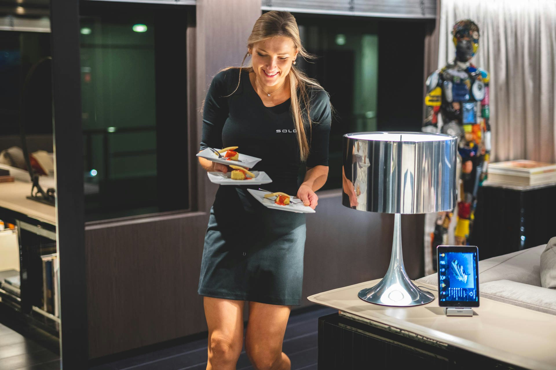 SOLO yacht chief stewardess