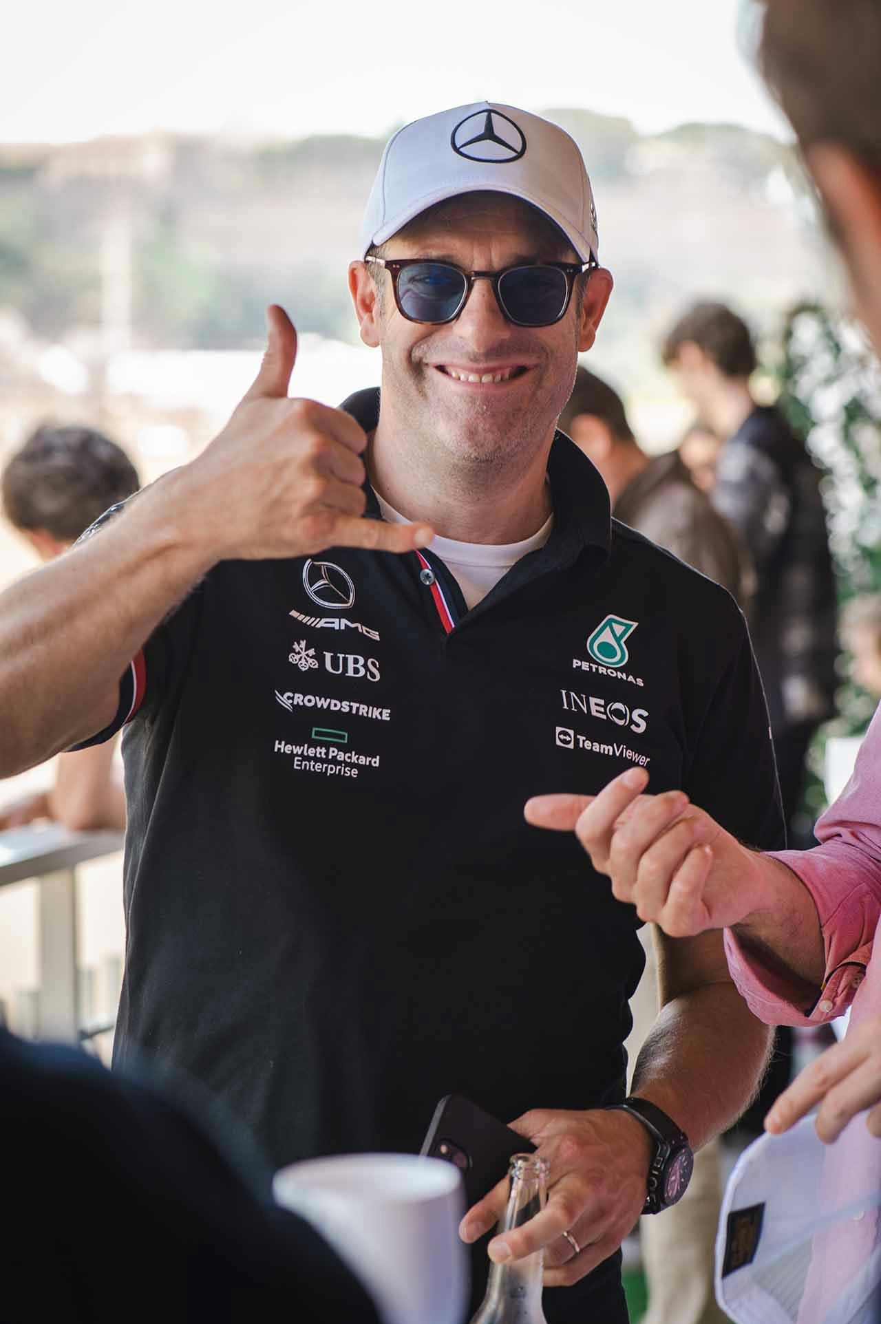 Rumble Romagnoli at Northrop &amp; Johnson&#039;s Monaco office terrace for the Monaco Grand Prix 2023