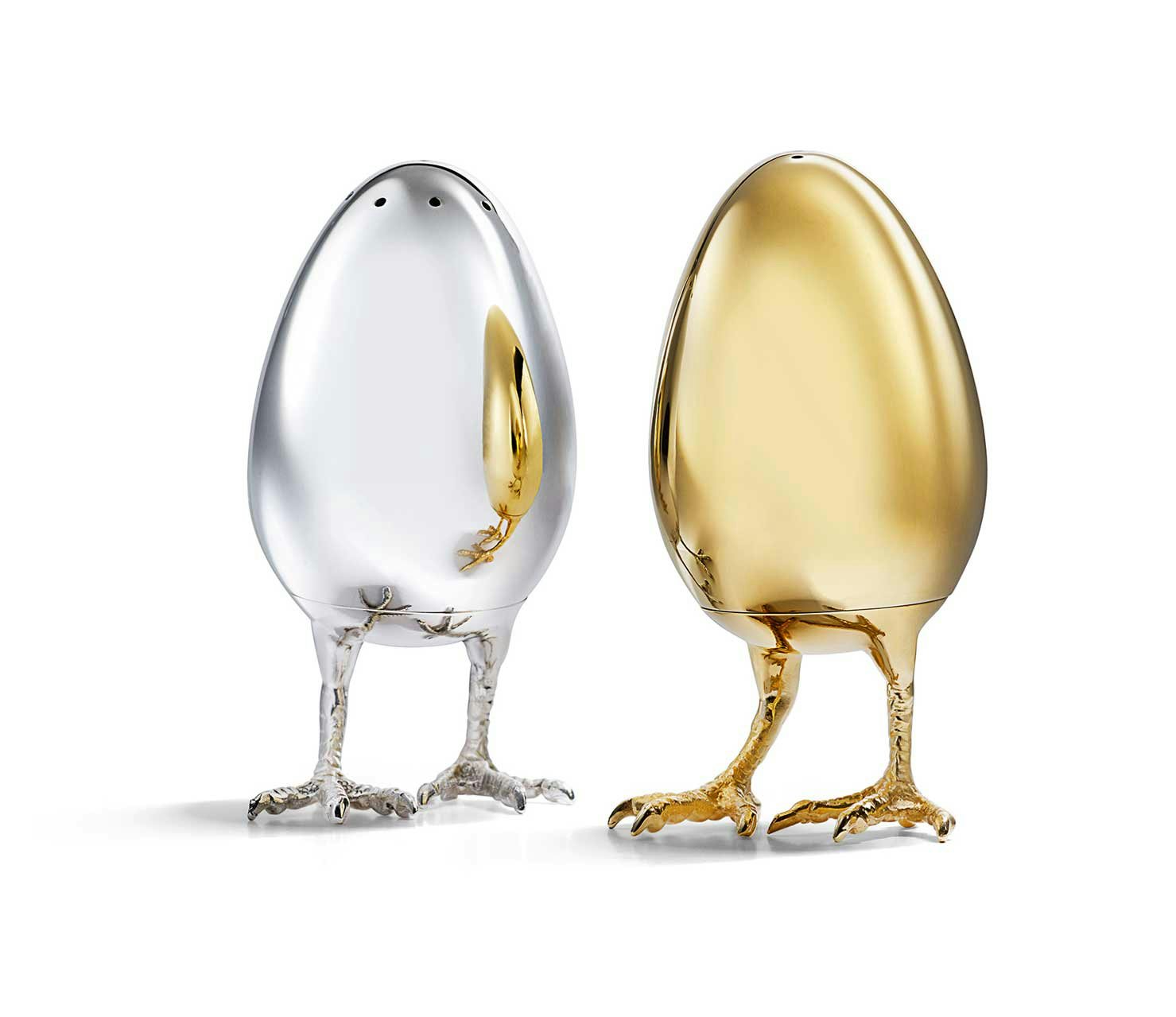 Asprey Egg Salt & Pepper Shaker