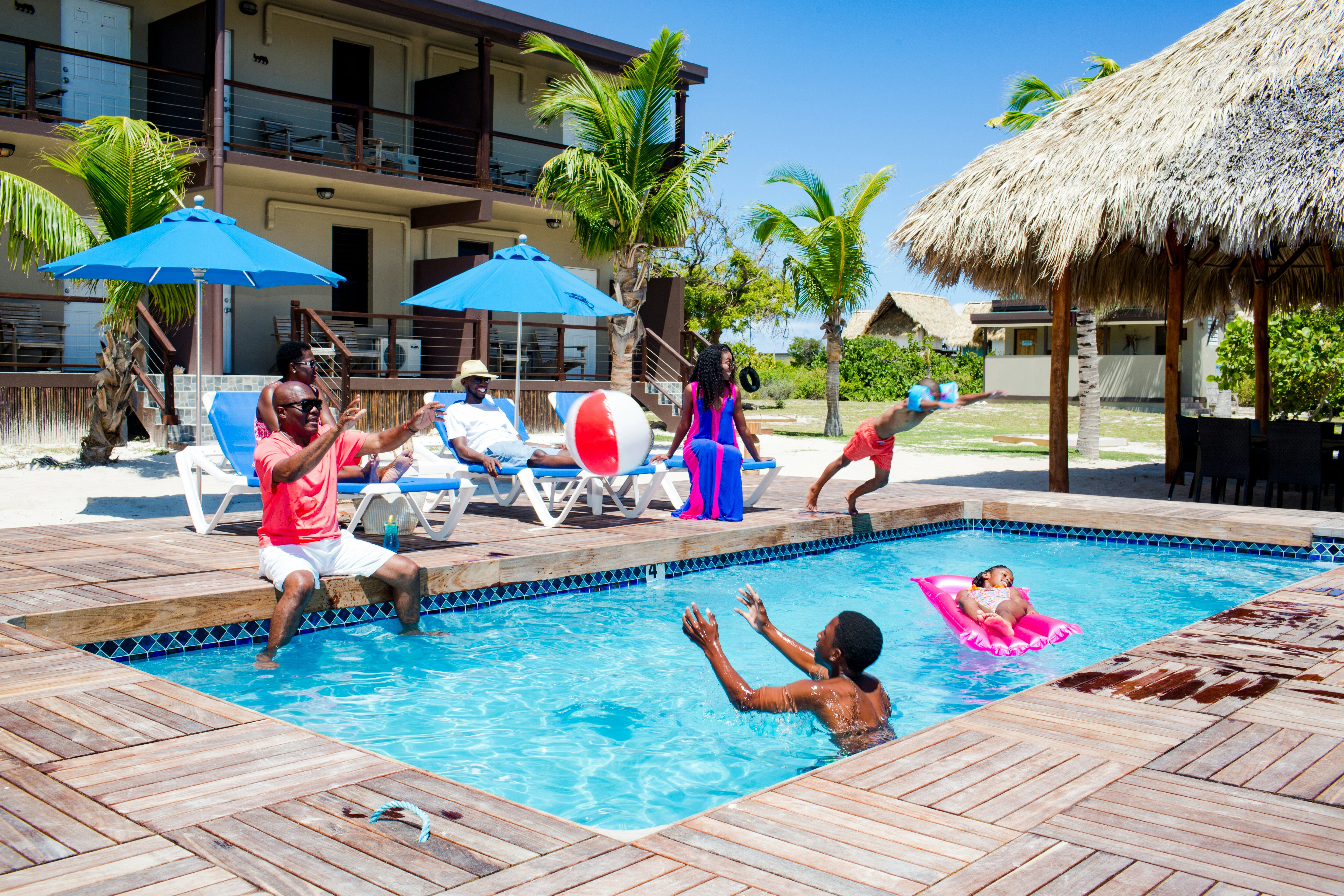 Family at a Villa in BVI