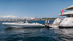 Motor yacht Gladiator tender docking