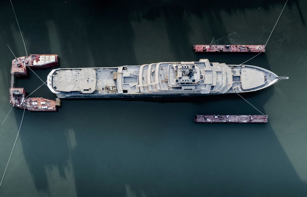 Photo superyacht Oceanco © Guillaume Plisson