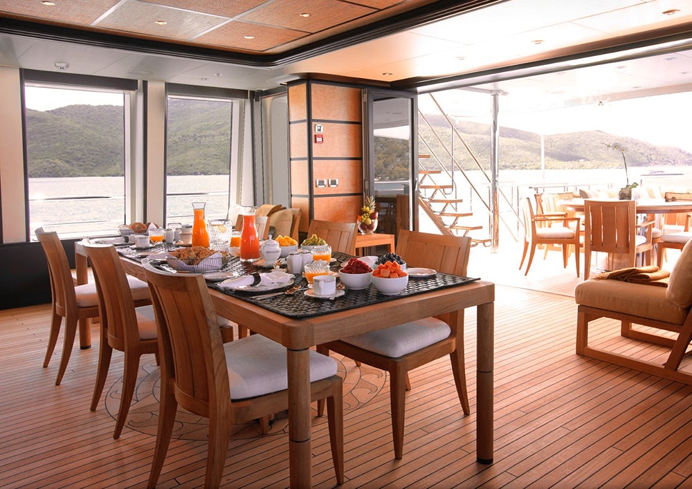 On-deck meals of HARLE