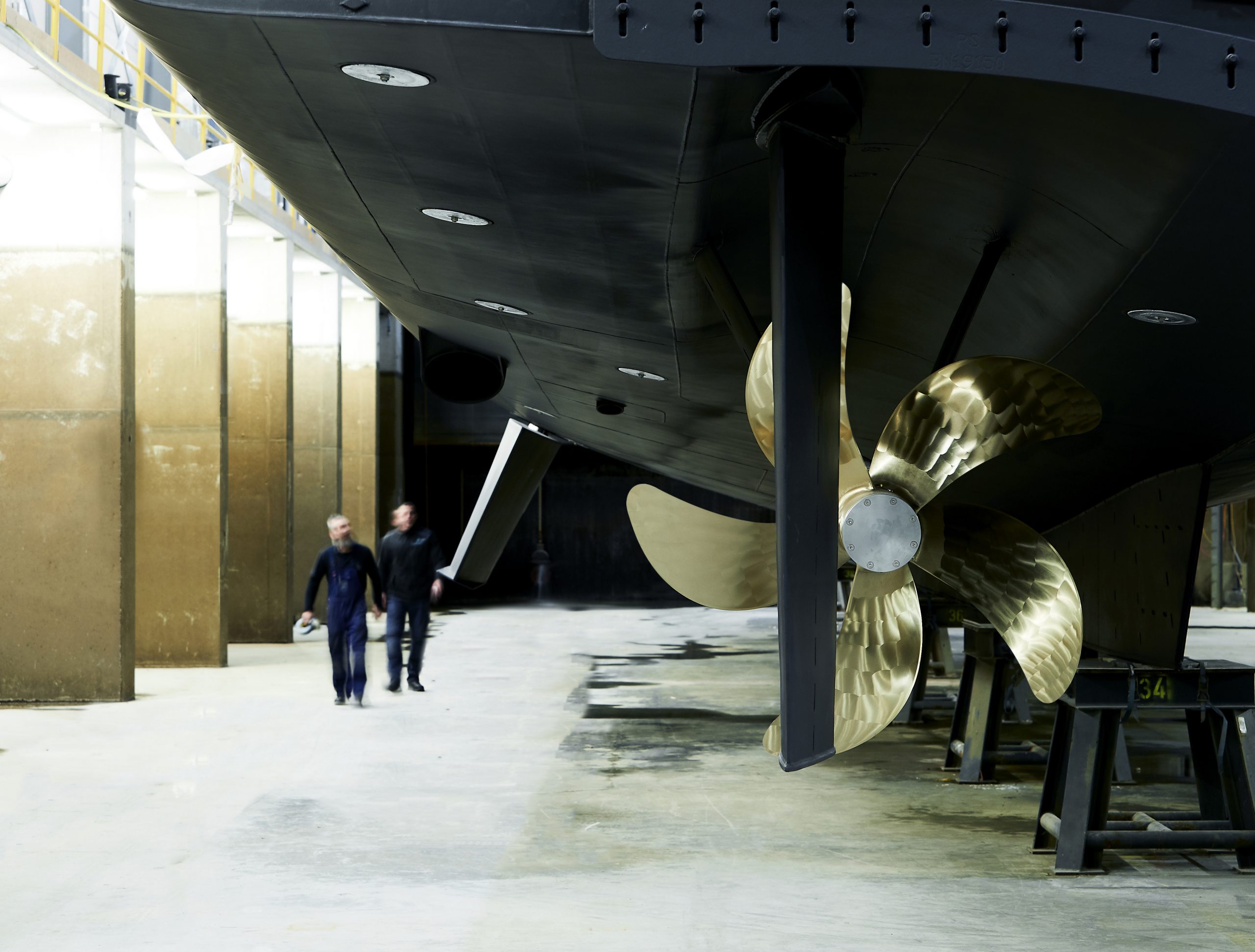 Electra yacht at Heesen