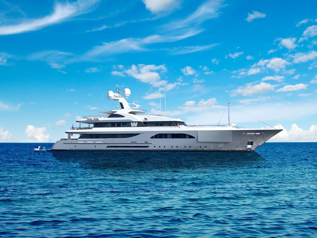 Feadship superyacht W for charter