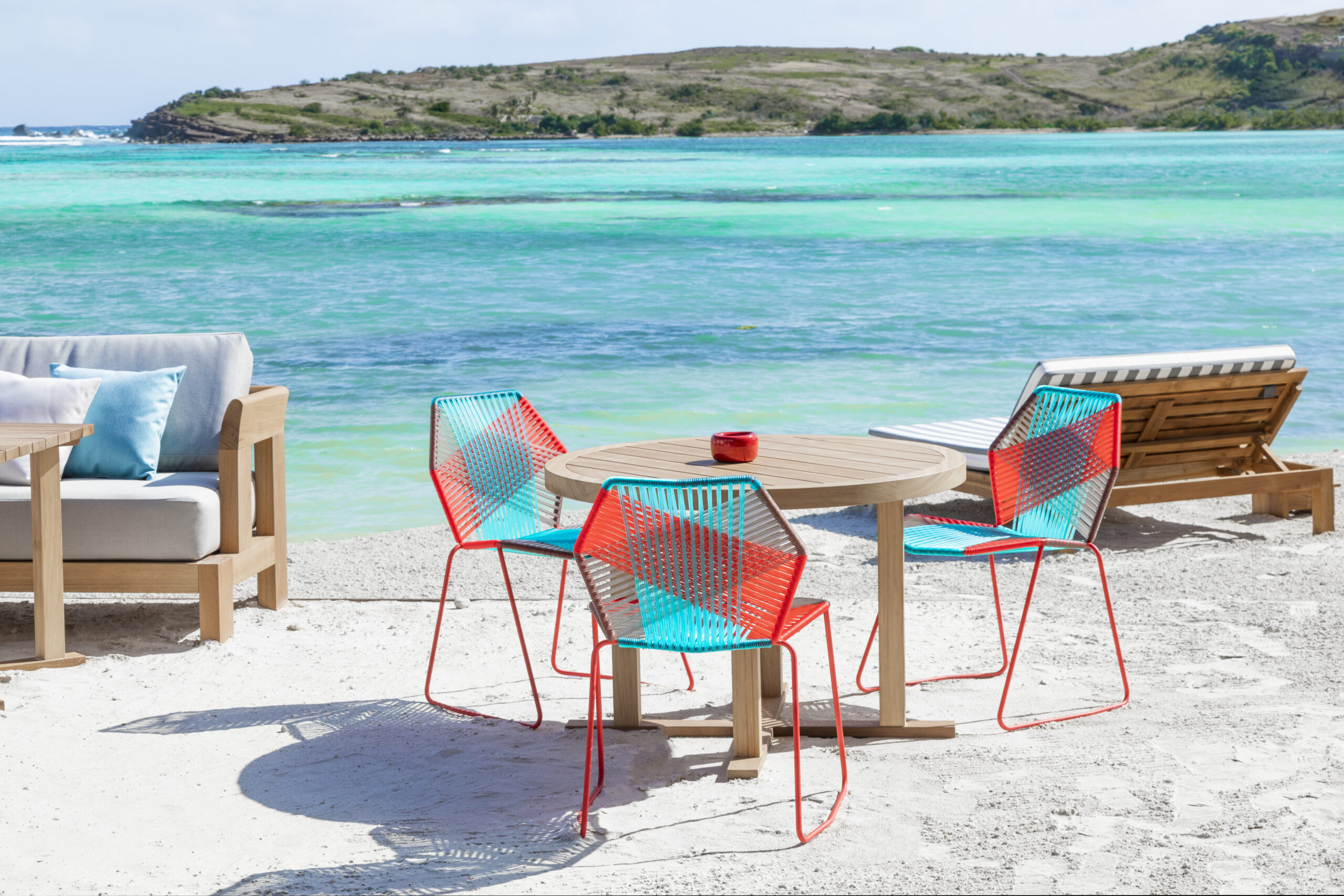 Le Sereno St Barths beach lounge