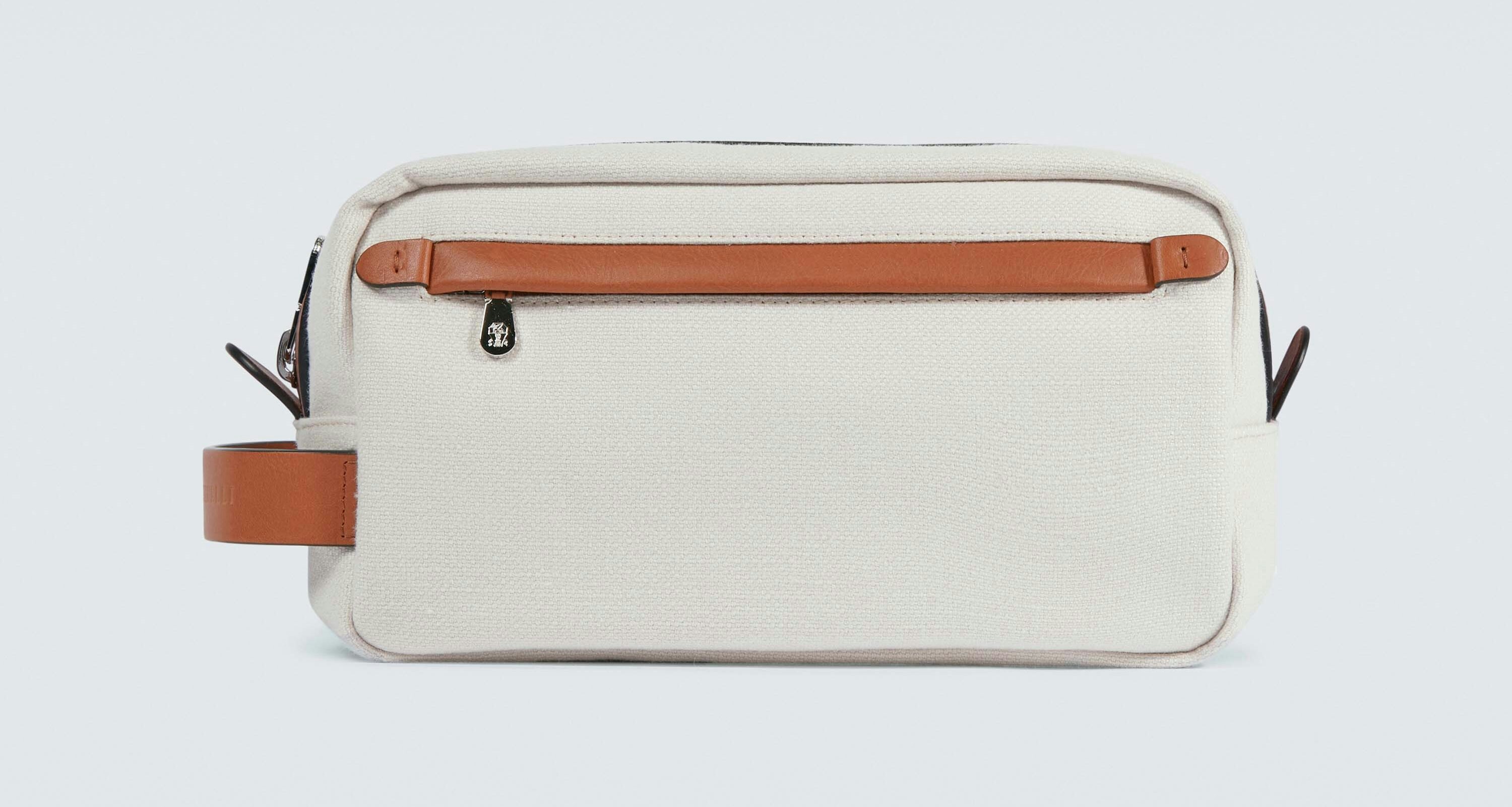 Brunello Cucinelli wash bag
