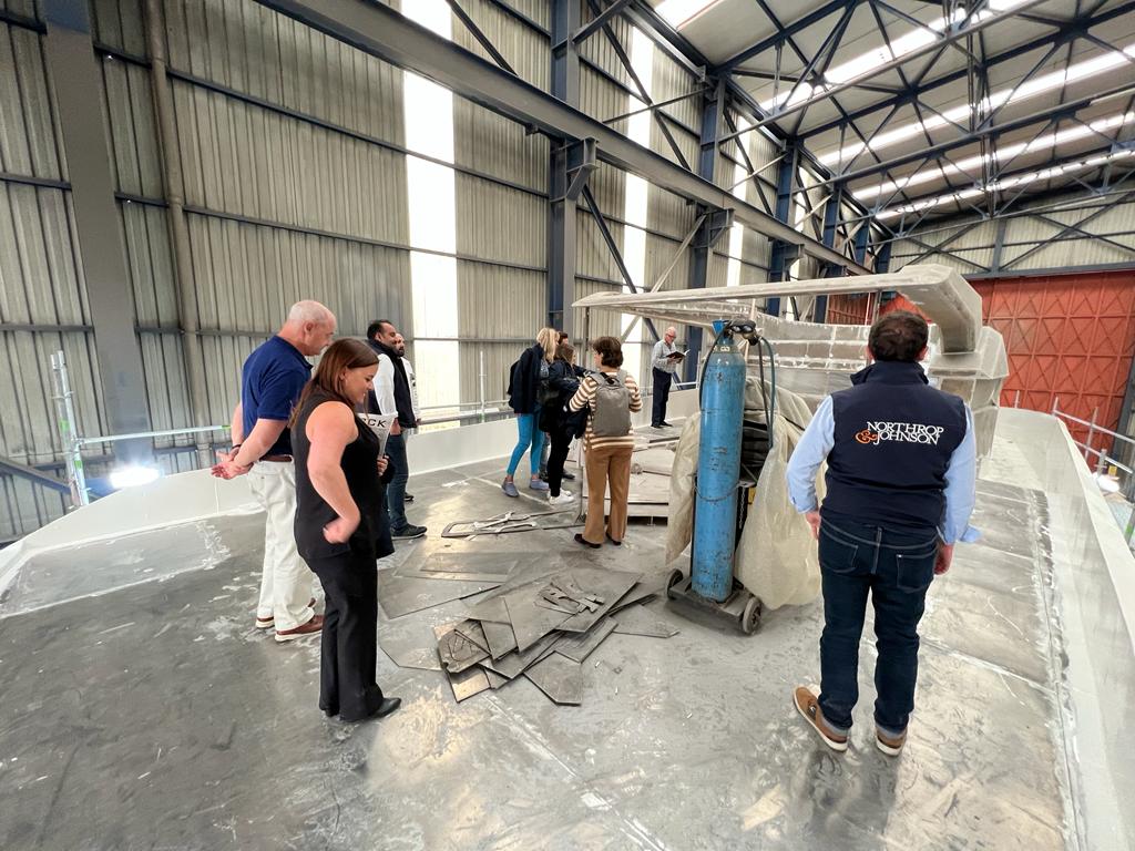 NJ brokers at a shipyard in turkey