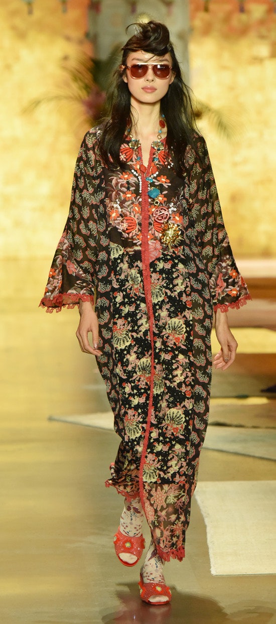 Boho chic color dress