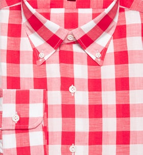 Red &amp; white shirt