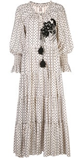 Bohemian stye white dress