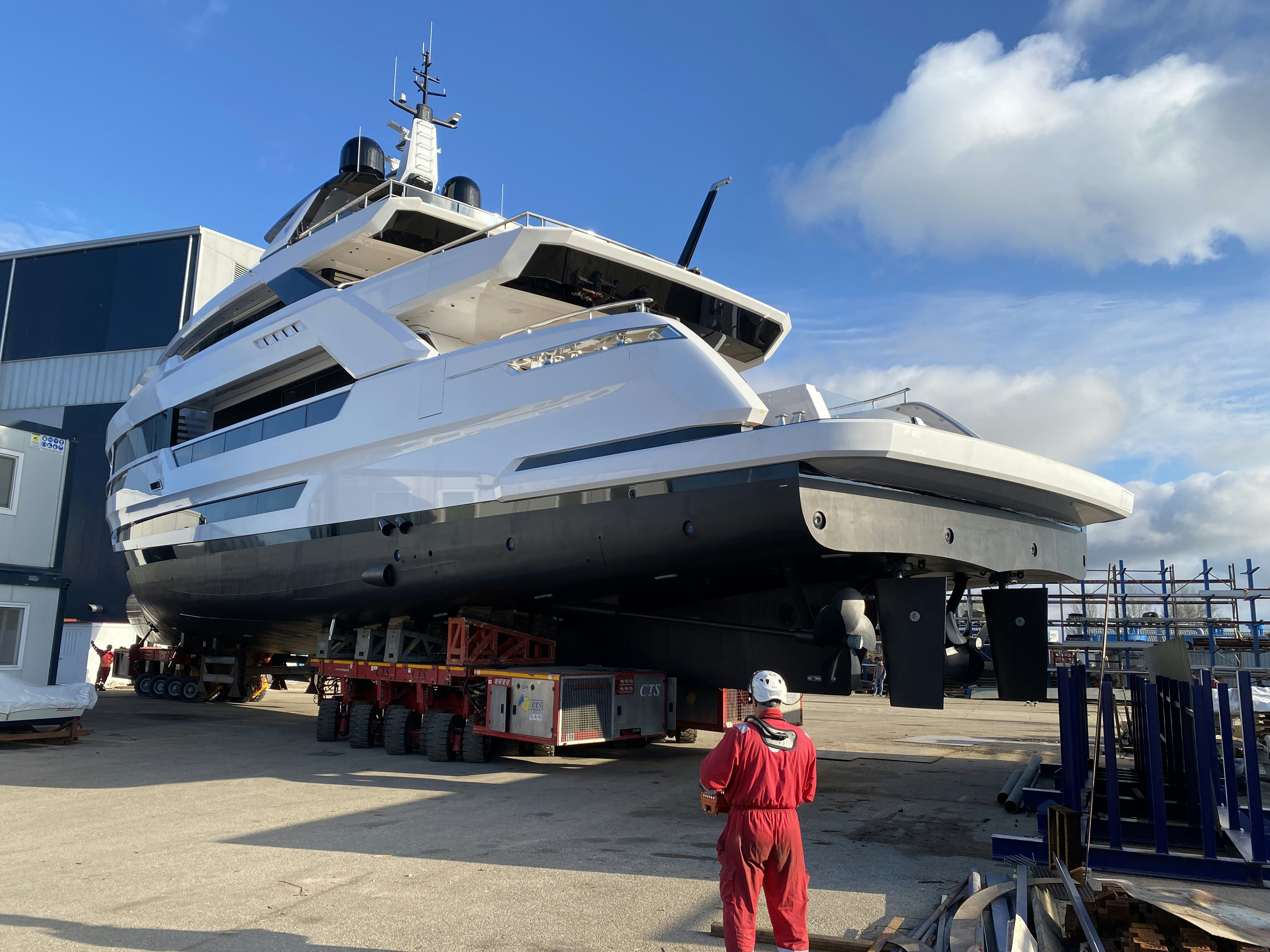 Ocean King yacht deck space