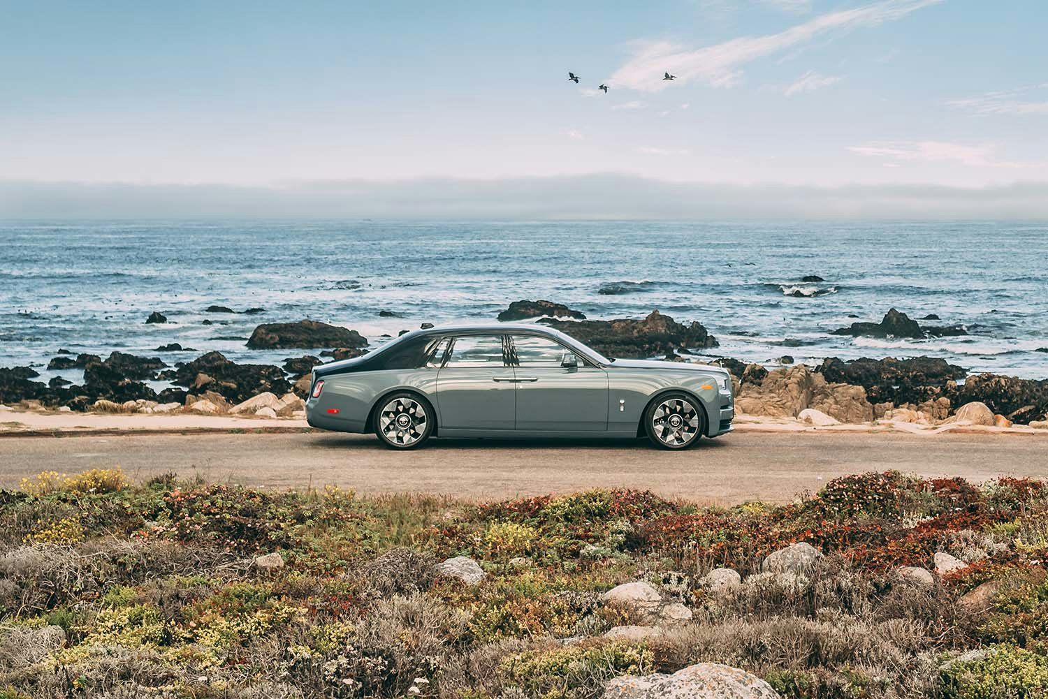 Rolls-Royce Phantom Series II on the road