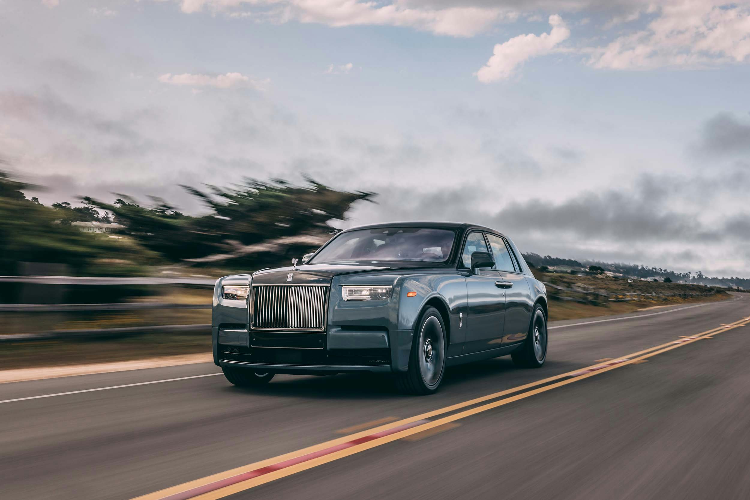 Rolls-Royce Phantom Series II on the road