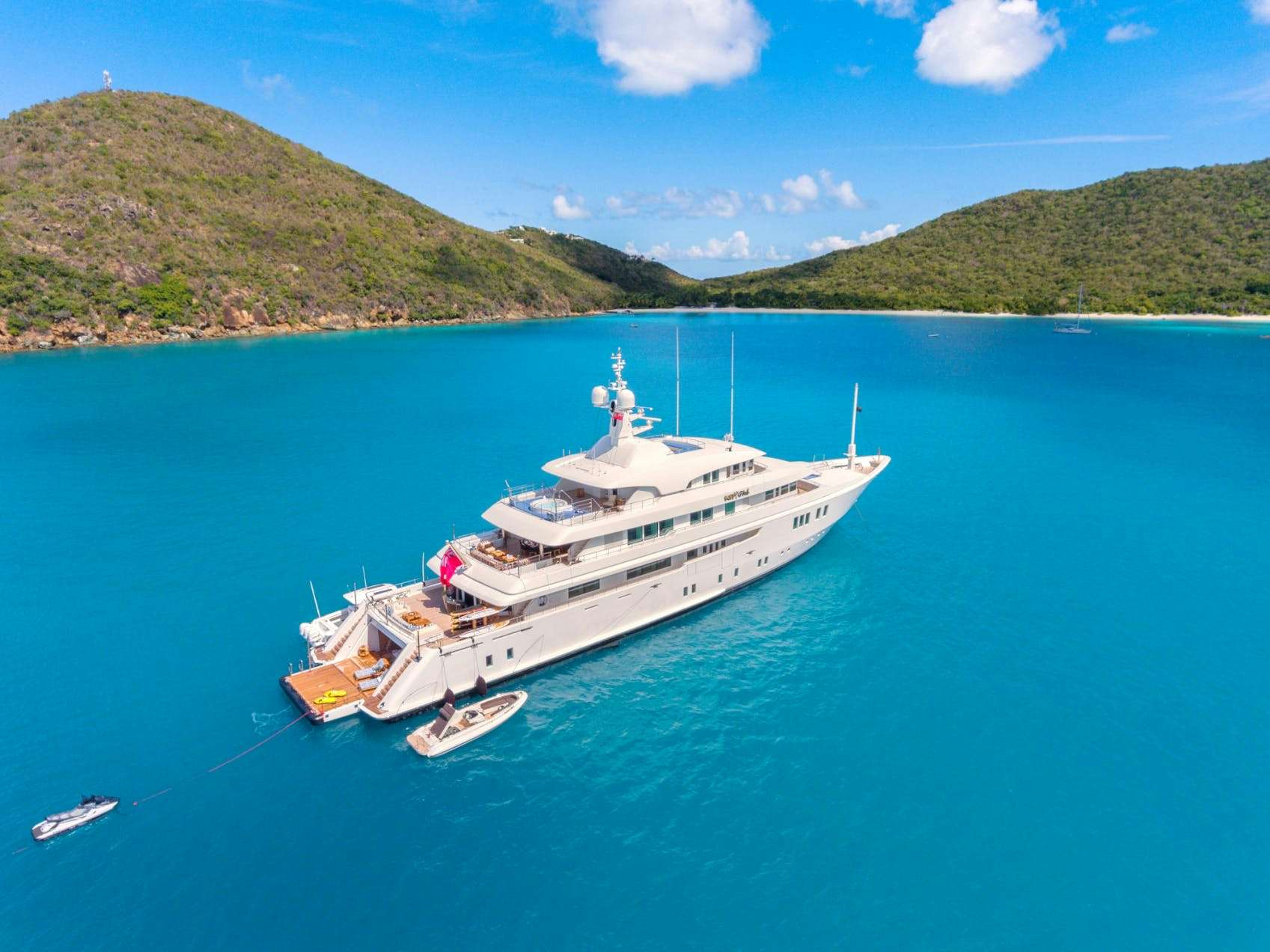 Icon Charter Yacht Party Girl from 500K/week in the Caribbean
